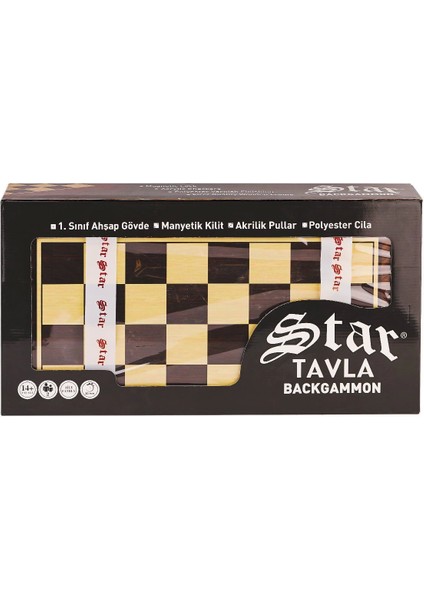 1021798 Star Antik Ceviz Tavla Takımı modelleri