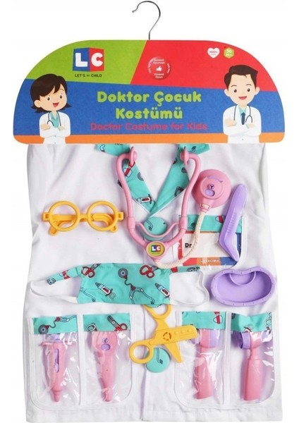30896 Let's Be Child - Doktor Çocuk Kostümü +36 Ay