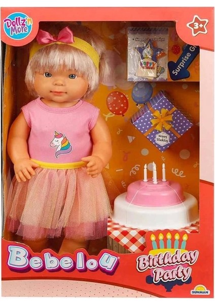 Bebelou Doğum Günü Bebeği 40 cm