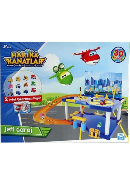 Harika Kanatlar Jett Garaj Oyun Seti