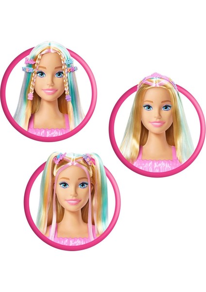 JFG81 Barbie Saç Tasarımı Büstü