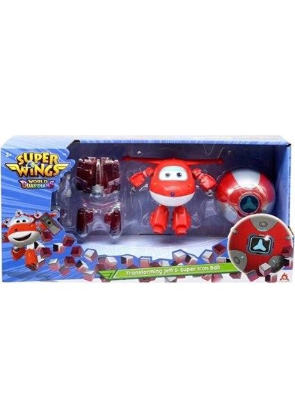 Harika Kanatlar Dönüşen Jett ve Super Iron Ball