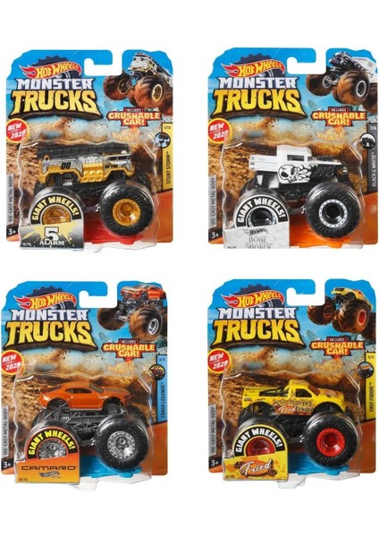 FYJ44 Hot Wheels, Monster Trucks 1:64 Arabalar - 1 Adet Fiyatıdır