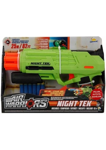 Işıklı Dürbünlü Air Warriors Night Tek Silah