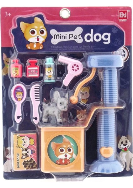 Evcil Hayvan Bakım ve Oyun Seti Köpekli