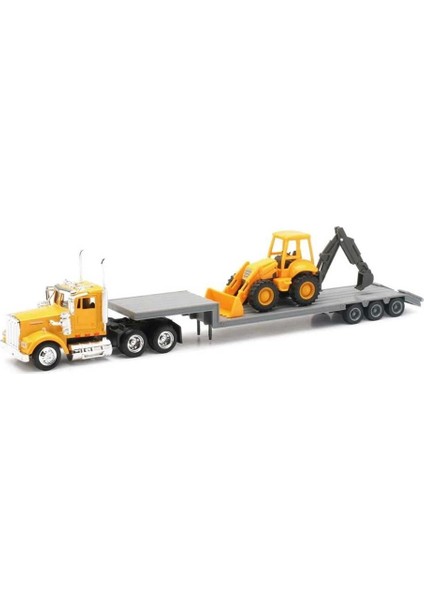 1:43 Long Haul Kenworth Taşıyıcı Tır ve Dozer
