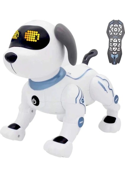 K16 Kumandalı Şarjlı Robot Köpek - Ürün Dili Ingilizce'dir.