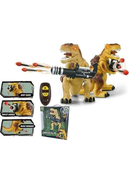Uzaktan Kumandalı Füze Atan Dinozor T-Rex