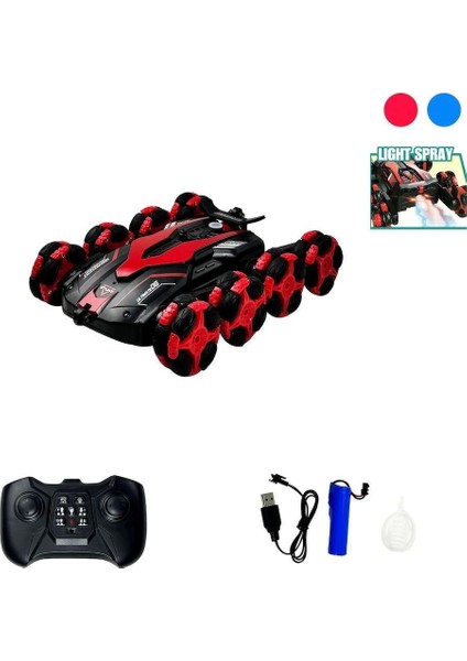 RQ3022 Kumandalı 8 Teker Buharlı Akrobat Araba modelleri