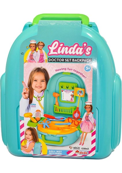 03843 Linda'nın Doktor Set Sırt Çantası