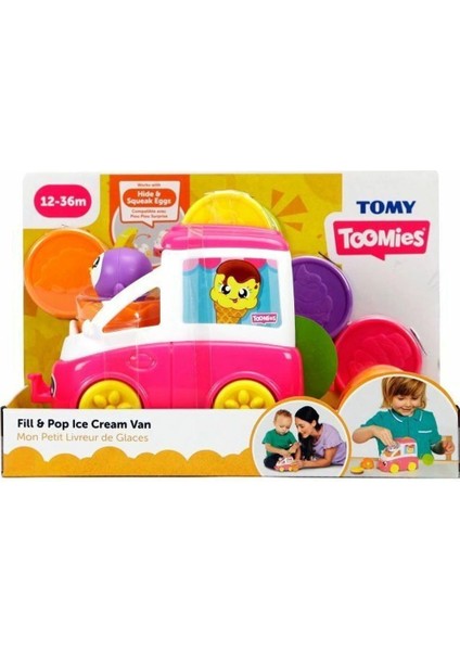73095 Tomy, Yumurta Kamyonu, 12-36 Ay