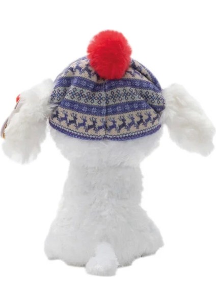 Ty Beanie Boos Bereli Beyaz Peluş Köpek Sleighbell 18 cm modelleri