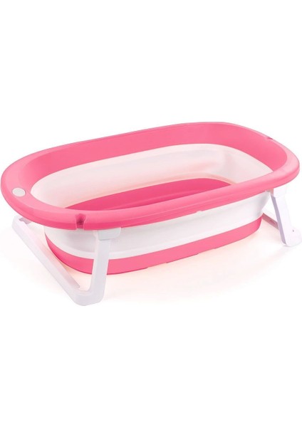 7260 Dolu Küçük Katlanabilir Küvet -Pembe