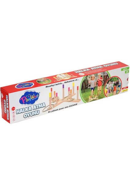 352-ONY Kutuda Ahşap Halka Atma Oyunu