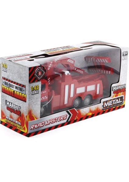 Die Cast Sürtmeli Vinçli Kurtarıcı Itfaiye Aracı