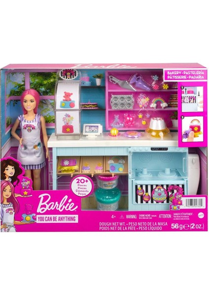 HGB73 Barbie Pasta Dükkanı Oyun Seti
