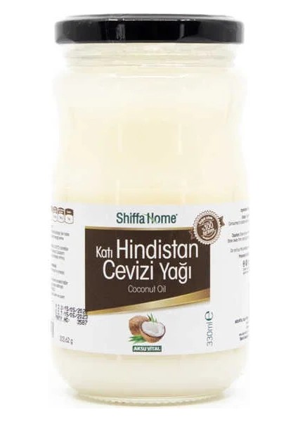 Hindistan Cevizi Yağı Katı 330 ml