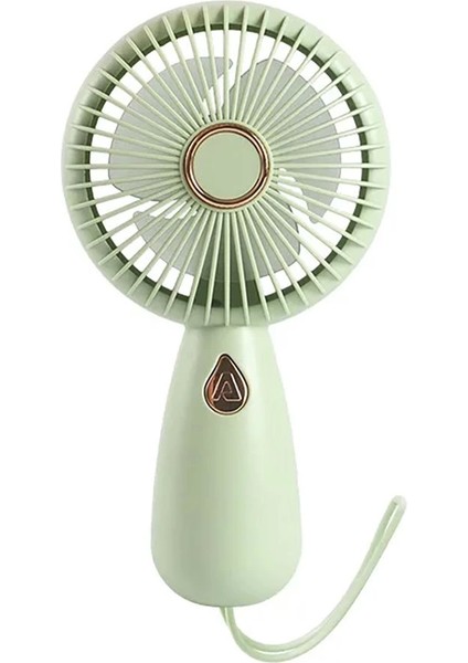 Mini Vantilatör Şarjlı Yüksek Fan Gücü Tutmalı Fan Mini Fan Vantilatör Işıklı Vantilatör
