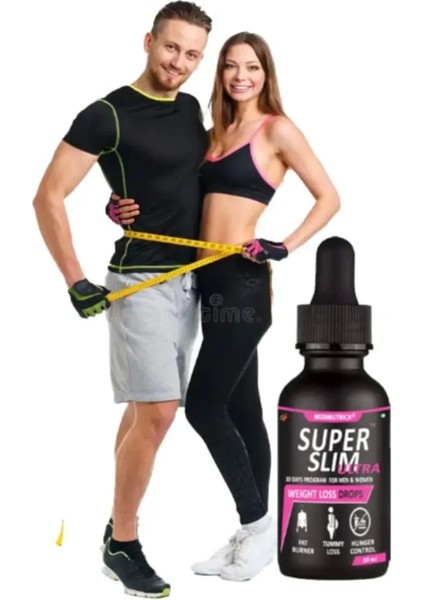Medinutrica Super Slim Ultra Fiziğinizdeki Hafifliğin ve Inceliğin Damlası Bay 50 ml