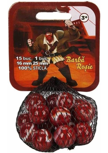 3007 Kızıl Sakal Kırmızı Misket