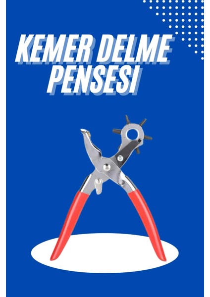 Kemer Delici Kemer Delme Pensesi Delik Açıcı Şık Aparatı Aparat