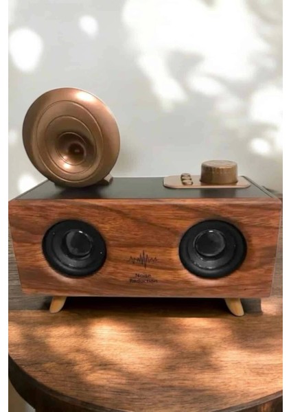 Çalar Radyo Müzik Kutusu Nostaljik Hoparlör Speaker