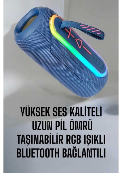 Bluetooth Hoparlör Kablosuz Yüksek Ses Kaliteli Şarj Edilebilir