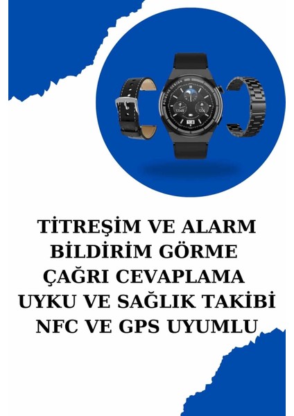 Kablosuz Bluetooth Bağlantılı Kulaklık ve Dokunmatik Ekran Akıllı Saat Arama Cevaplama fırsatları