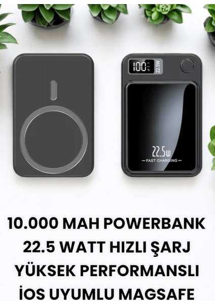 Pratik ve Taşınabilir 10.000 Mah Wireless Powerbank Hızlı Şarj Avantajı