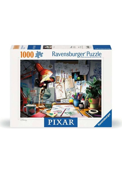 12000302 Disney Sanatçının Masası 1000 Parça Ravensburger Puzzle