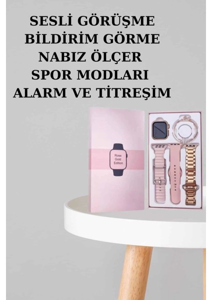 Oyuncu Kulaklığı Gamer Anc Özellikli ve Kadınlara Özel Akıllı Saat Sesli Görüşme Bildirim Görme