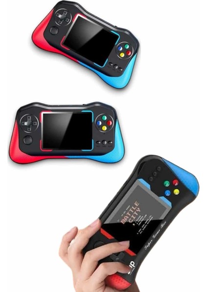 500 Oyunlu Retro Sup Konsolu Taşınabilir Mini Gamepad 3,5 Inç Ekran