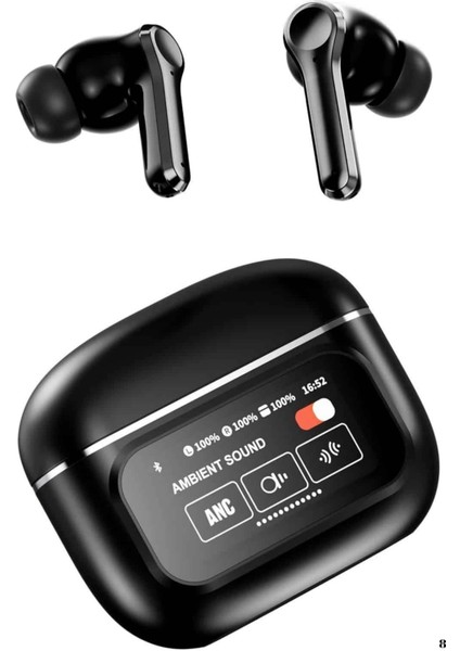 2025 Model Bluetooth Kulaklık Dokunmatik Ekran Yüksek Ses Kalitesi