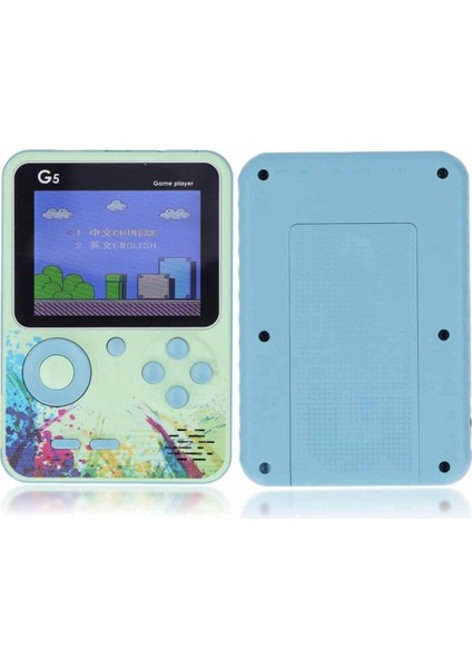 3 Inç Ekran 500 Oyunlu Game Box Mini Taşınabilir Oyun Konsolu