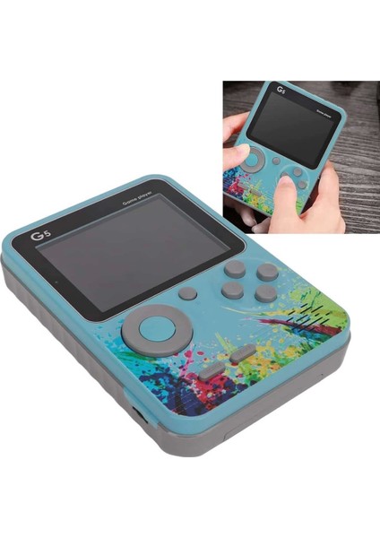 3 Inç Ekran 500 Oyunlu Game Box Mini Taşınabilir Oyun Konsolu