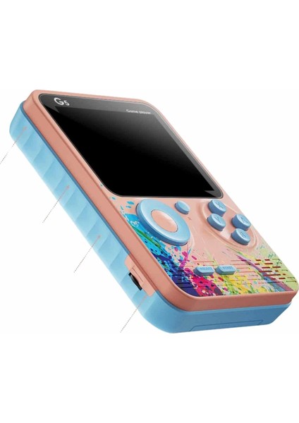 3 Inç Ekran 500 Oyunlu Game Box Mini Taşınabilir Oyun Konsolu