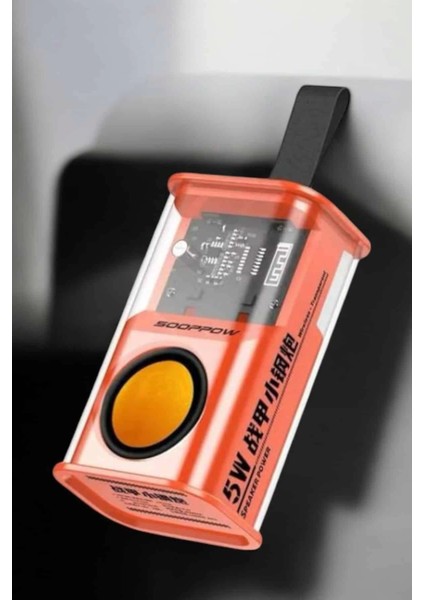 Bluetooth Bağlantılı Kablosuz Taşınabilir Güçlü Ses Performansı
