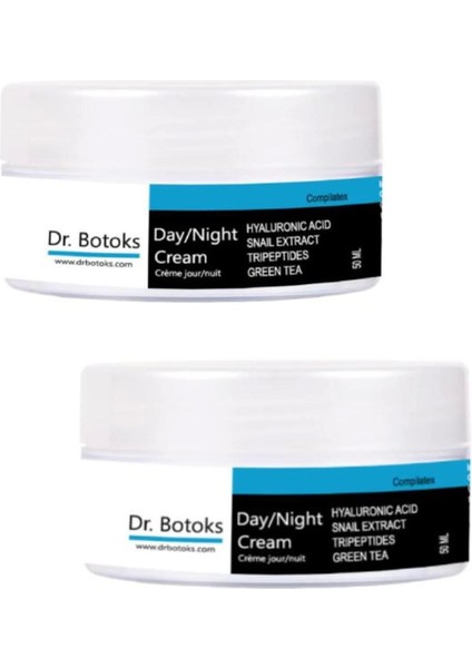 Dr Bot.oks Yaslanma Karşıtı Yüz Bakım Kremi 50 ml x 2 Adet+Vücut Sızıları Için Çörek Otu 30 ml