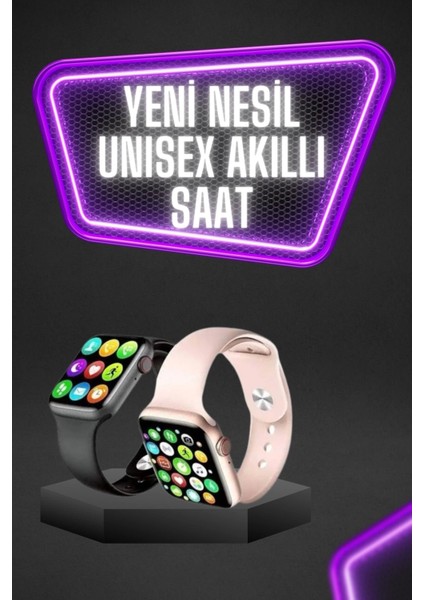 Dokunmatik Ekran Akıllı Saat Tema Değiştirme Şık ve Modern Unısex