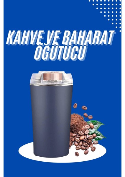 Yeni Nesil Kahve ve Baharat Öğütücü Paslanmaz Çelik Kahve Değirmeni
