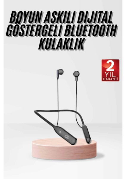 Kablolu Kulak Içi Bluetooth Kulaklık 60 Saat Anc Özellikli Boyun Bantlı