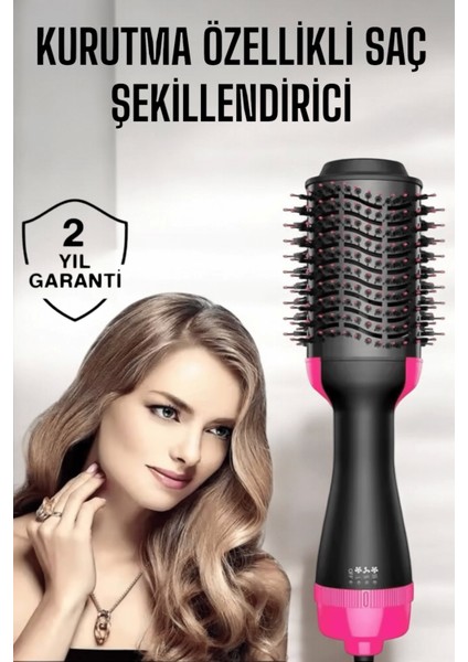 1200 Watt Gücünde, Negatif Iyon Teknolojili, 3 Isı Kademeli Fön Tarağı