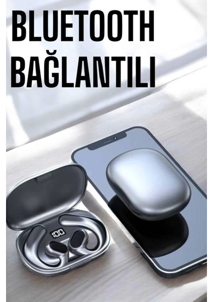 Bluetooth Kulaklık Oyuncu Kulaklığı Küpe Görünümlü Dijital Göstergeli fiyatları