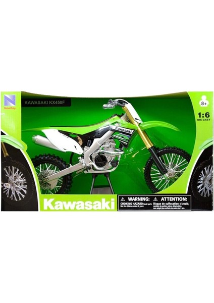 1:6 Kawasaki Kx 450F 2012 Model Motor