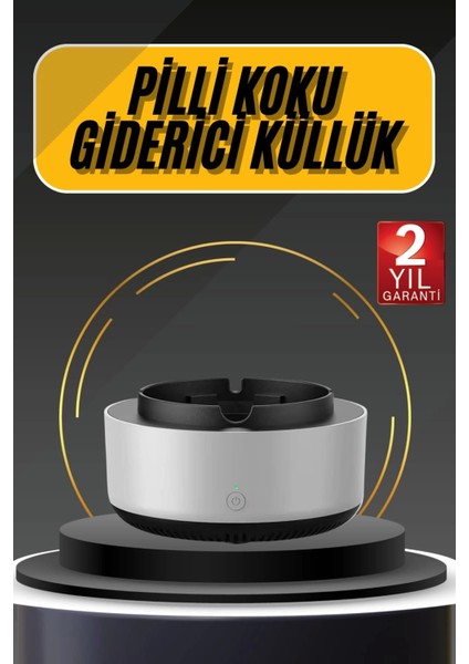 Kül Tablası Hava Temizleyici Araç Akıllı Küllük Duman Temizleyici