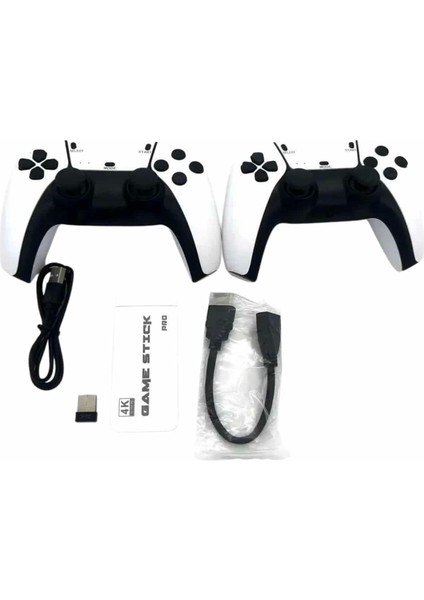 2.4 Ghz Oyun Konsolu Çift Konsol 4K Ultra Hd Game Stick