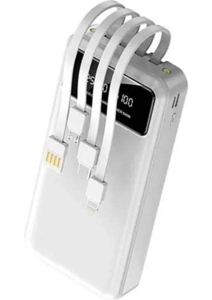 4 Çıkışlı 20.000 Mah Powerbank Taşınabilir Çoklu Giriş