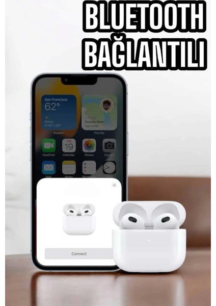 Kablosuz Bluetooth Kulaklık Tws Anc Özelliği Yüksek Ses Kaliteli
