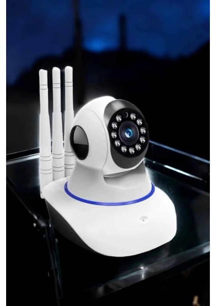 Wifi Kamera Ev Kamerası Gece Görüşlü Kablosuz Bebek Izleme Kamerası