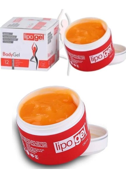 Lipo Gel Bölgesel Selulit Masaj ve Bakım Kremi Jeli 150 ml